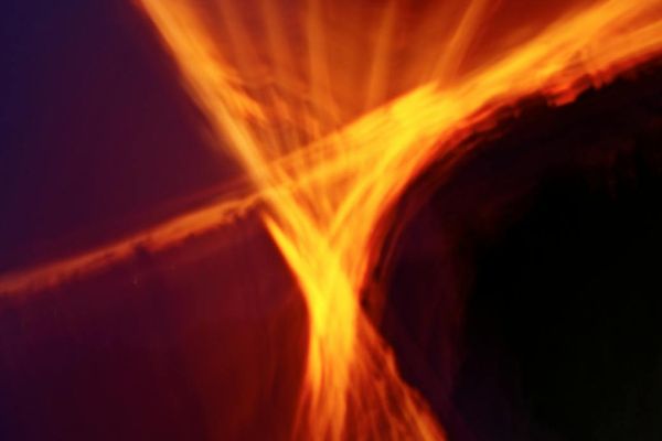 Flowing mint patterns showing movement and energy transition